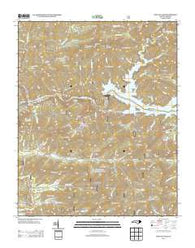 Fontana Dam North Carolina Historical topographic map, 1:24000 scale, 7.5 X 7.5 Minute, Year 2013