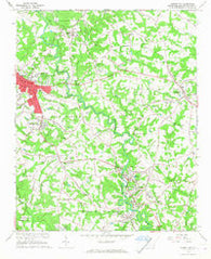 Forest City North Carolina Historical topographic map, 1:24000 scale, 7.5 X 7.5 Minute, Year 1966