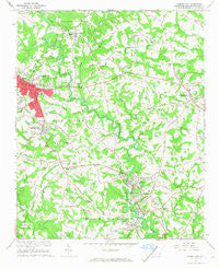 Forest City North Carolina Historical topographic map, 1:24000 scale, 7.5 X 7.5 Minute, Year 1966