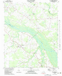 Fort Barnwell North Carolina Historical topographic map, 1:24000 scale, 7.5 X 7.5 Minute, Year 1983