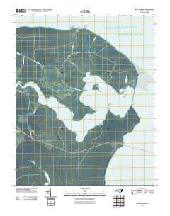 Fort Landing North Carolina Historical topographic map, 1:24000 scale, 7.5 X 7.5 Minute, Year 2010