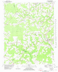 Fountain North Carolina Historical topographic map, 1:24000 scale, 7.5 X 7.5 Minute, Year 1981
