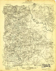 Four Oaks North Carolina Historical topographic map, 1:48000 scale, 15 X 15 Minute, Year 1906