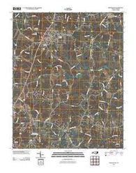 Franklinton North Carolina Historical topographic map, 1:24000 scale, 7.5 X 7.5 Minute, Year 2010