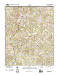 Franklinton North Carolina Historical topographic map, 1:24000 scale, 7.5 X 7.5 Minute, Year 2013