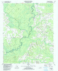 Freeland North Carolina Historical topographic map, 1:24000 scale, 7.5 X 7.5 Minute, Year 1990