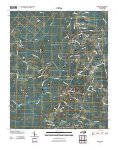 Freeland North Carolina Historical topographic map, 1:24000 scale, 7.5 X 7.5 Minute, Year 2010