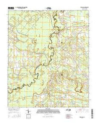 Freeland North Carolina Current topographic map, 1:24000 scale, 7.5 X 7.5 Minute, Year 2016
