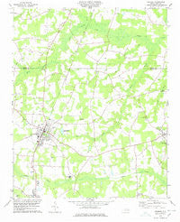 Fremont North Carolina Historical topographic map, 1:24000 scale, 7.5 X 7.5 Minute, Year 1978