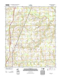 Fremont North Carolina Historical topographic map, 1:24000 scale, 7.5 X 7.5 Minute, Year 2013