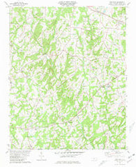 Frog Pond North Carolina Historical topographic map, 1:24000 scale, 7.5 X 7.5 Minute, Year 1981