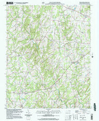 Frog Pond North Carolina Historical topographic map, 1:24000 scale, 7.5 X 7.5 Minute, Year 2002