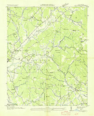 Fruitland North Carolina Historical topographic map, 1:24000 scale, 7.5 X 7.5 Minute, Year 1936