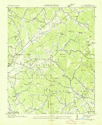 Fruitland North Carolina Historical topographic map, 1:24000 scale, 7.5 X 7.5 Minute, Year 1936