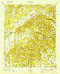 Fruitland North Carolina Historical topographic map, 1:24000 scale, 7.5 X 7.5 Minute, Year 1942