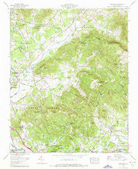 Fruitland North Carolina Historical topographic map, 1:24000 scale, 7.5 X 7.5 Minute, Year 1965