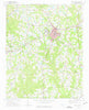 Fuquay-Varina North Carolina Historical topographic map, 1:24000 scale, 7.5 X 7.5 Minute, Year 1974