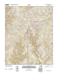Fuquay-Varina North Carolina Historical topographic map, 1:24000 scale, 7.5 X 7.5 Minute, Year 2013