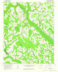 Gaddysville North Carolina Historical topographic map, 1:24000 scale, 7.5 X 7.5 Minute, Year 1962