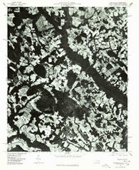 Gaddysville North Carolina Historical topographic map, 1:24000 scale, 7.5 X 7.5 Minute, Year 1976