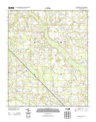 Gaddysville North Carolina Historical topographic map, 1:24000 scale, 7.5 X 7.5 Minute, Year 2013