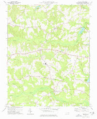 Galatia North Carolina Historical topographic map, 1:24000 scale, 7.5 X 7.5 Minute, Year 1975
