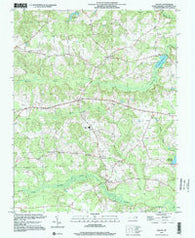 Galatia North Carolina Historical topographic map, 1:24000 scale, 7.5 X 7.5 Minute, Year 1997