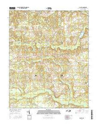 Galatia North Carolina Current topographic map, 1:24000 scale, 7.5 X 7.5 Minute, Year 2016