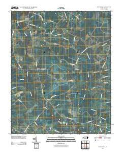 Gardnerville North Carolina Historical topographic map, 1:24000 scale, 7.5 X 7.5 Minute, Year 2010
