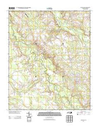 Garland North Carolina Historical topographic map, 1:24000 scale, 7.5 X 7.5 Minute, Year 2013