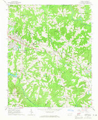 Garner North Carolina Historical topographic map, 1:24000 scale, 7.5 X 7.5 Minute, Year 1964