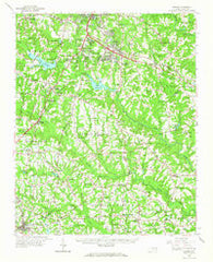 Garner North Carolina Historical topographic map, 1:62500 scale, 15 X 15 Minute, Year 1964