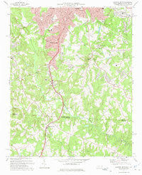 Gastonia South North Carolina Historical topographic map, 1:24000 scale, 7.5 X 7.5 Minute, Year 1973