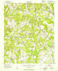 Ghio North Carolina Historical topographic map, 1:24000 scale, 7.5 X 7.5 Minute, Year 1949
