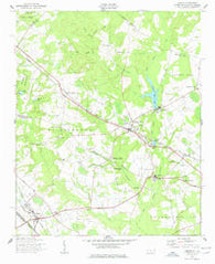 Gibson North Carolina Historical topographic map, 1:24000 scale, 7.5 X 7.5 Minute, Year 1949