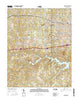 Gibsonville North Carolina Current topographic map, 1:24000 scale, 7.5 X 7.5 Minute, Year 2016