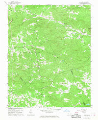 Gilreath North Carolina Historical topographic map, 1:24000 scale, 7.5 X 7.5 Minute, Year 1966