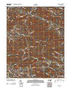 Gilreath North Carolina Historical topographic map, 1:24000 scale, 7.5 X 7.5 Minute, Year 2010