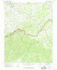 Glade Valley North Carolina Historical topographic map, 1:24000 scale, 7.5 X 7.5 Minute, Year 1968