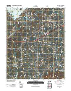 Glen Alpine North Carolina Historical topographic map, 1:24000 scale, 7.5 X 7.5 Minute, Year 2011