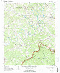 Glendale Springs North Carolina Historical topographic map, 1:24000 scale, 7.5 X 7.5 Minute, Year 1967