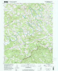 Glendale Springs North Carolina Historical topographic map, 1:24000 scale, 7.5 X 7.5 Minute, Year 2000