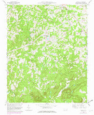 Glenola North Carolina Historical topographic map, 1:24000 scale, 7.5 X 7.5 Minute, Year 1970