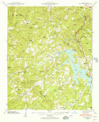 Glenville North Carolina Historical topographic map, 1:24000 scale, 7.5 X 7.5 Minute, Year 1946