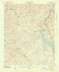 Glenville North Carolina Historical topographic map, 1:24000 scale, 7.5 X 7.5 Minute, Year 1947
