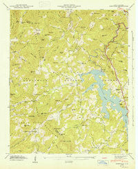 Glenville North Carolina Historical topographic map, 1:24000 scale, 7.5 X 7.5 Minute, Year 1947