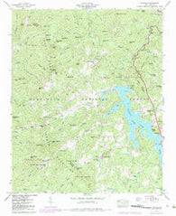 Glenville North Carolina Historical topographic map, 1:24000 scale, 7.5 X 7.5 Minute, Year 1946