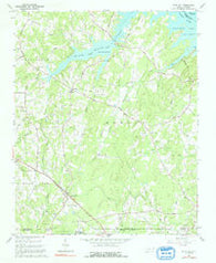 Gold Hill North Carolina Historical topographic map, 1:24000 scale, 7.5 X 7.5 Minute, Year 1962