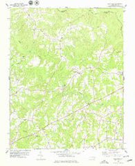 Gold Sand North Carolina Historical topographic map, 1:24000 scale, 7.5 X 7.5 Minute, Year 1978