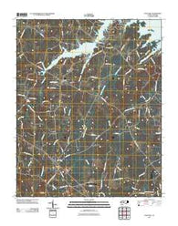 Gold Hill North Carolina Historical topographic map, 1:24000 scale, 7.5 X 7.5 Minute, Year 2011